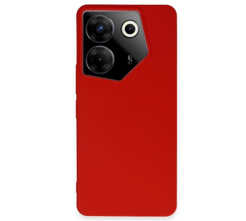 Tecno Camon 20 Pro 5G Kılıf First Silikon - Kırmızı Tecno Camon 20 Pro 5G Kılıf First Silikon - Kırmızı