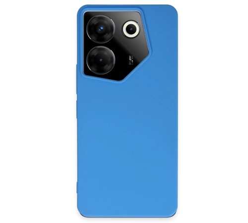 Tecno Camon 20 Pro 5G Kılıf First Silikon - Mavi Tecno Camon 20 Pro 5G Kılıf First Silikon - Mavi