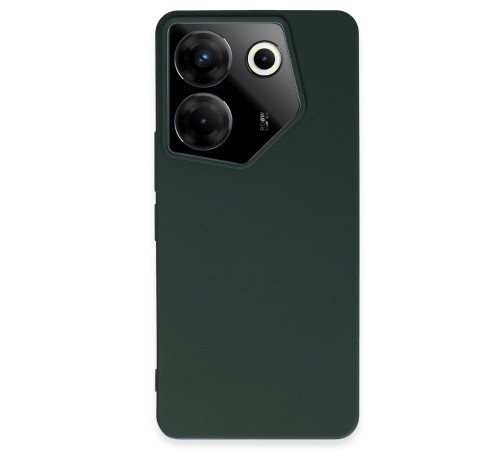 Tecno Camon 20 Pro 5G Kılıf First Silikon - Koyu Yeşil Tecno Camon 20 Pro 5G Kılıf First Silikon - Koyu Yeşil