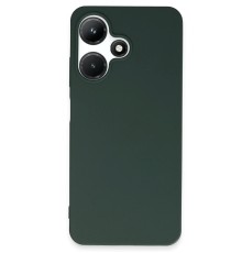 İnfinix Hot 30i Kılıf First Silikon - Koyu Yeşil