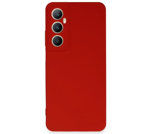 Realme C65 Kılıf First Silikon - Kırmızı Realme C65 Kılıf First Silikon - Kırmızı