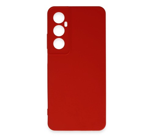 Realme C65 Kılıf First Silikon - Kırmızı Realme C65 Kılıf First Silikon - Kırmızı