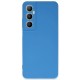 Realme C65 Kılıf First Silikon - Mavi