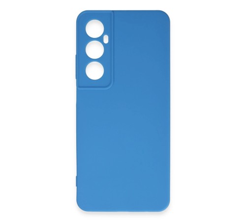 Realme C65 Kılıf First Silikon - Mavi