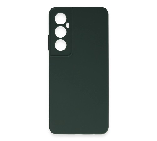 Realme C65 Kılıf First Silikon - Koyu Yeşil Realme C65 Kılıf First Silikon - Koyu Yeşil