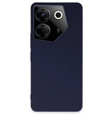 Tecno Camon 20 Pro 5G Kılıf First Silikon - Lacivert