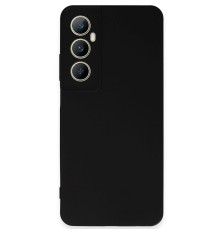 Realme C65 Kılıf First Silikon - Siyah