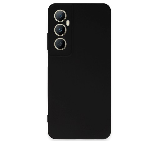Realme C65 Kılıf First Silikon - Siyah Realme C65 Kılıf First Silikon - Siyah