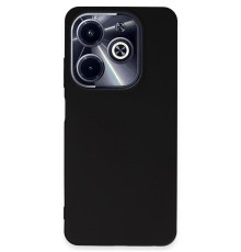İnfinix Hot 40i Kılıf First Silikon - Siyah