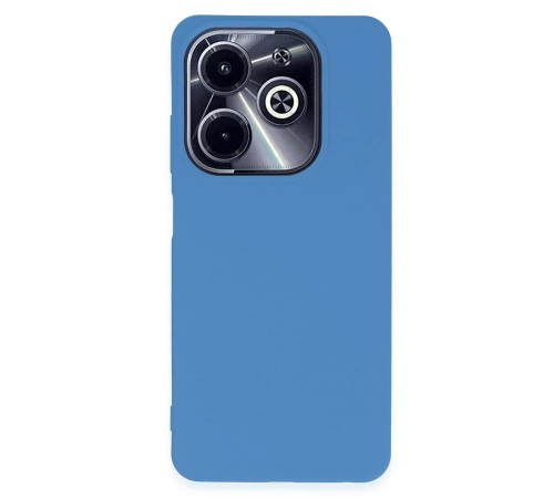 İnfinix Hot 40i Kılıf First Silikon - Mavi İnfinix Hot 40i Kılıf First Silikon - Mavi