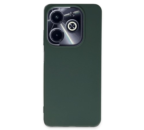 İnfinix Hot 40i Kılıf First Silikon - Koyu Yeşil İnfinix Hot 40i Kılıf First Silikon - Koyu Yeşil