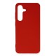 Samsung Galaxy S24 Kılıf First Silikon - Kırmızı