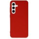Samsung Galaxy S24 Kılıf First Silikon - Kırmızı