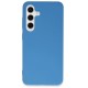 Samsung Galaxy S24 Kılıf First Silikon - Mavi