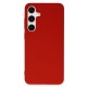 Samsung Galaxy S24 Plus Kılıf First Silikon - Kırmızı