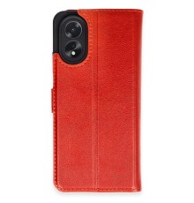 Oppo A38 Kılıf Trend S Plus Kapaklı Kılıf - Kırmızı