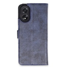 Oppo A38 Kılıf Trend S Plus Kapaklı Kılıf - Lacivert