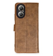 Realme 12 Lite Kılıf Trend S Plus Kapaklı Kılıf - Taba