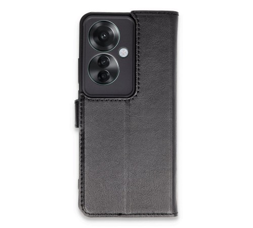 Oppo Reno 11F Kılıf Trend S Plus Kapaklı Kılıf - Siyah Oppo Reno 11F Kılıf Trend S Plus Kapaklı Kılıf - Siyah