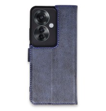 Oppo Reno 11F Kılıf Trend S Plus Kapaklı Kılıf - Lacivert