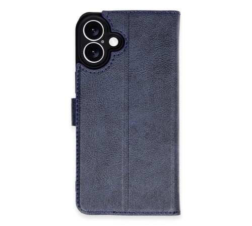 iPhone 16 Kılıf Trend S Plus Kapaklı Kılıf - Lacivert iPhone 16 Kılıf Trend S Plus Kapaklı Kılıf - Lacivert