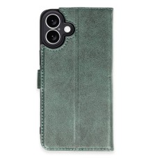 iPhone 16 Plus Kılıf Trend S Plus Kapaklı Kılıf - Yeşil