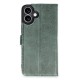 iPhone 16 Plus Kılıf Trend S Plus Kapaklı Kılıf - Yeşil