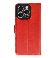 iPhone 16 Pro Kılıf Trend S Plus Kapaklı Kılıf - Kırmızı