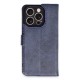 iPhone 16 Pro Kılıf Trend S Plus Kapaklı Kılıf - Lacivert
