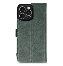 iPhone 16 Pro Max Kılıf Trend S Plus Kapaklı Kılıf - Yeşil