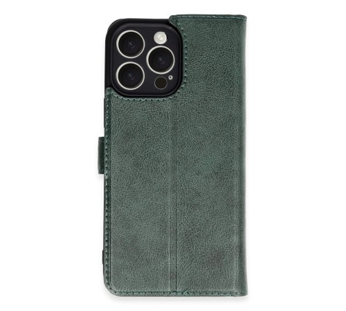 iPhone 16 Pro Max Kılıf Trend S Plus Kapaklı Kılıf - Yeşil iPhone 16 Pro Max Kılıf Trend S Plus Kapaklı Kılıf - Yeşil