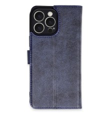 iPhone 16 Pro Max Kılıf Trend S Plus Kapaklı Kılıf - Lacivert