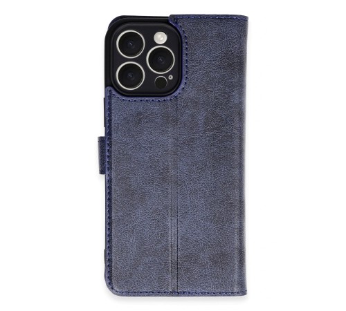 iPhone 16 Pro Max Kılıf Trend S Plus Kapaklı Kılıf - Lacivert iPhone 16 Pro Max Kılıf Trend S Plus Kapaklı Kılıf - Lacivert