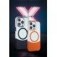 iPhone 14 Pro Max PC Suit Magsafe Kapak - Turuncu