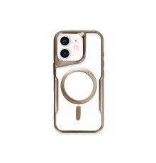 iPhone 11 Kılıf Boyi Magsafe Silikon Kapak - Çöl Titanyum