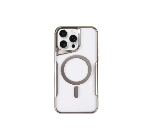 iPhone 11 Pro Max Kılıf Boyi Magsafe Silikon Kapak - Gümüş iPhone 11 Pro Max Kılıf Boyi Magsafe Silikon Kapak - Gümüş