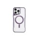iPhone 11 Pro Max Kılıf Boyi Magsafe Silikon Kapak - Derin Mor