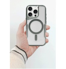 iPhone 14 Pro Kılıf Boyi Magsafe Silikon Kapak - Siyah