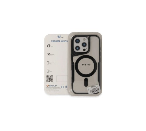iPhone 16 Kılıf Boyi Magsafe Silikon Kapak - Siyah iPhone 16 Kılıf Boyi Magsafe Silikon Kapak - Siyah