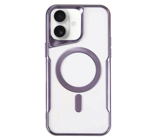 iPhone 16 Kılıf Boyi Magsafe Silikon Kapak - Derin Mor iPhone 16 Kılıf Boyi Magsafe Silikon Kapak - Derin Mor