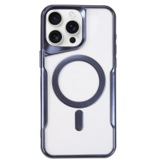 iPhone 16 Pro Kılıf Boyi Magsafe Silikon Kapak - Lacivert