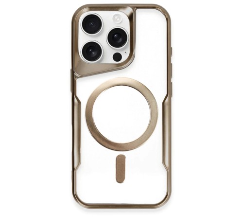 iPhone 16 Pro Kılıf Boyi Magsafe Silikon Kapak - Kahverengi iPhone 16 Pro Kılıf Boyi Magsafe Silikon Kapak - Kahverengi