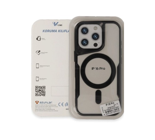 iPhone 16 Pro Kılıf Boyi Magsafe Silikon Kapak - Kahverengi iPhone 16 Pro Kılıf Boyi Magsafe Silikon Kapak - Kahverengi