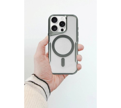 iPhone 14 Kılıf Boyi Magsafe Silikon Kapak - Kahverengi iPhone 14 Kılıf Boyi Magsafe Silikon Kapak - Kahverengi