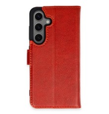 Samsung Galaxy S24 Kılıf Trend S Plus Kapaklı Kılıf - Kırmızı
