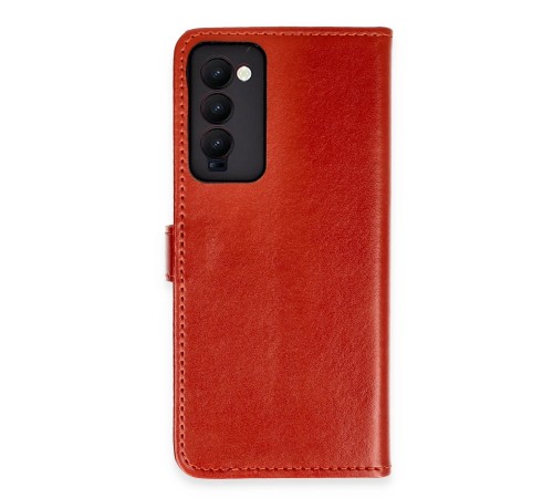 Tecno Camon 18 Kılıf Trend S Plus Kapaklı Kılıf - Kırmızı Tecno Camon 18 Kılıf Trend S Plus Kapaklı Kılıf - Kırmızı