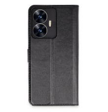 Realme C55 Kılıf Trend S Plus Kapaklı Kılıf - Siyah