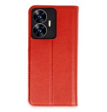Realme C55 Kılıf Trend S Plus Kapaklı Kılıf - Kırmızı