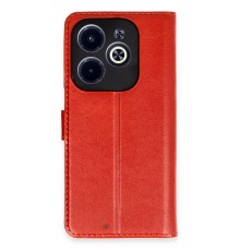 İnfinix Hot 40 Kılıf Trend S Plus Kapaklı Kılıf - Kırmızı