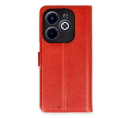 İnfinix Hot 40 Kılıf Trend S Plus Kapaklı Kılıf - Kırmızı İnfinix Hot 40 Kılıf Trend S Plus Kapaklı Kılıf - Kırmızı